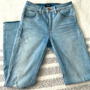 Express Mid Rise - Perfect Lift - light denim